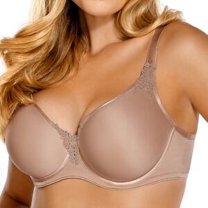 Nipplex Women's Anita full Coverage Nude Beige Bra Size 34DDD